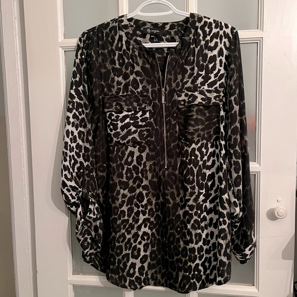 Women’s size med animal print tunic - Picture 1 of 6